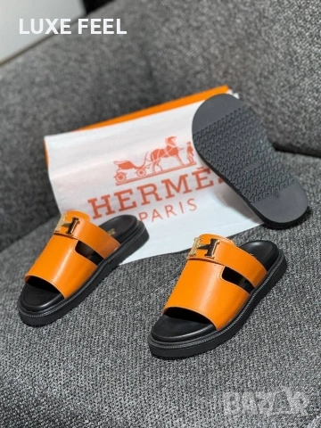 Hermes ⚜️Дамски Чехли 36-41н., снимка 9 - Чехли - 53940817