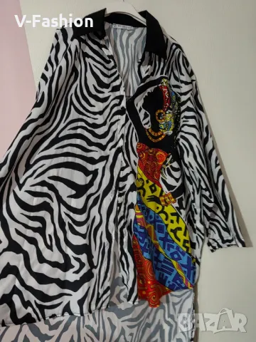 Дамска риза , снимка 6 - Ризи - 48496245