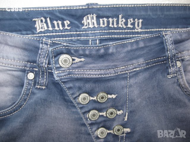 Дънки BLUE MONKEY   дамски,М, снимка 4 - Дънки - 32127033