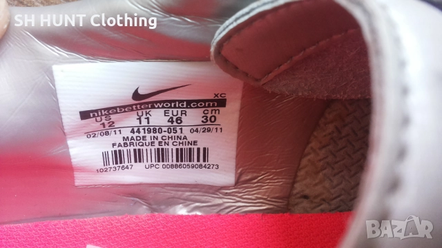 NIKE MERCURIAL Football Astro Turf Размер EUR 46 / UK 11 стоножки за футбол 323-14-S, снимка 17 - Футбол - 52244799