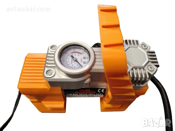 Компресор за гуми 12V метален -102-10, снимка 5 - Аксесоари и консумативи - 52890017