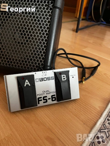 Boss CUBE Street II + Boss FS-6 + Bluetooth , снимка 4 - Други - 54325527