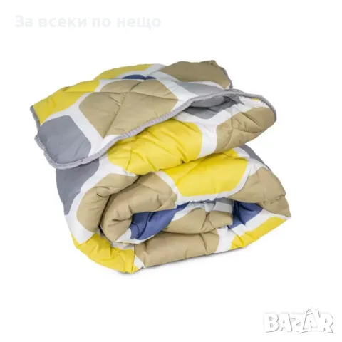 ✨Олекотена завивка Мирабел Хексагон, Зимна, 200/210 см, Капитонирана, снимка 1