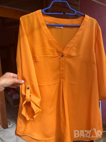 Жълто оранжева блуза, размер М/Л