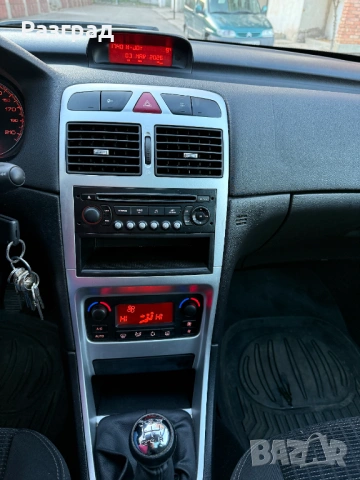 Peugeot 307 SW 1.6I ГАЗ 7места, снимка 12 - Автомобили и джипове - 53900694