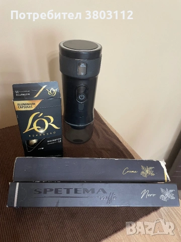 Преносима кафемашина, използвана, с капсули, снимка 3 - Кафемашини - 54078031