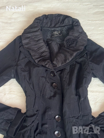 Втален тренч S размер, снимка 2 - Якета - 52571099