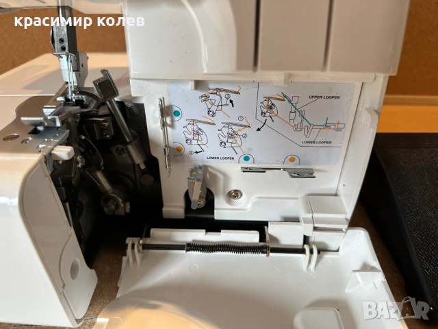 4 конечен оверлог "GRITZNER 788", снимка 5 - Шевни машини - 53908468