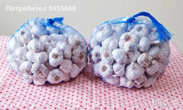 Домашен български зимен чесън собствено производство! Без химикали и пестециди!