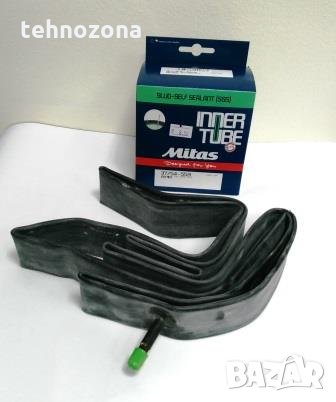 Самозалепващи се вътрешни велосипедни гуми, 20″, 26″, 27,5", 28", 29" Mitas – Чехия, снимка 7 - Части за велосипеди - 31201772
