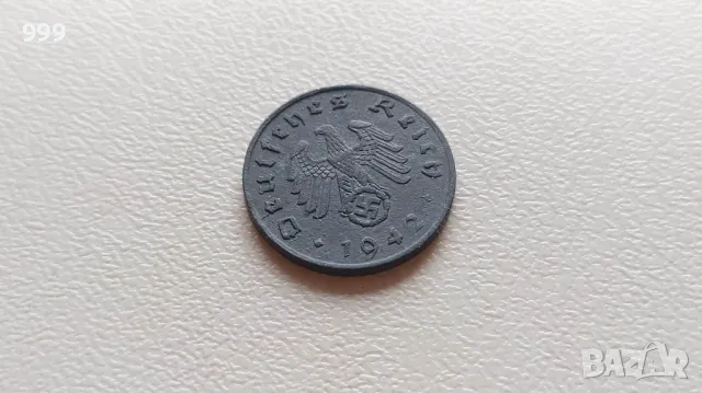 1 райхспфениг 1942 J Германия - Трети Райх - №2, снимка 1