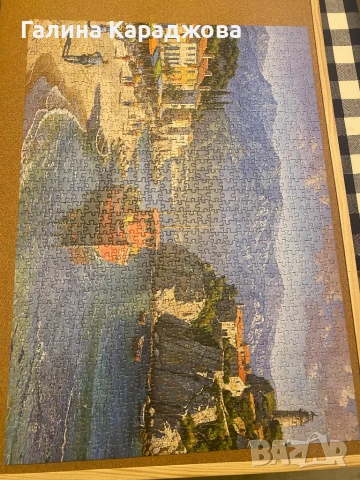 Пъзел 1000 части Cherry Pazzy Seaside Village, снимка 3 - Игри и пъзели - 51300399