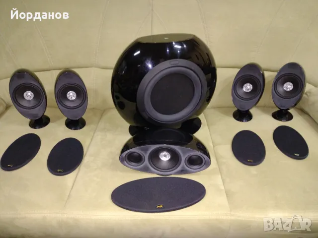 Kef Home Theatre 5.1 KEF HTS 3001 SE + KEF HTB 2 10'' , снимка 5 - Тонколони - 50058875