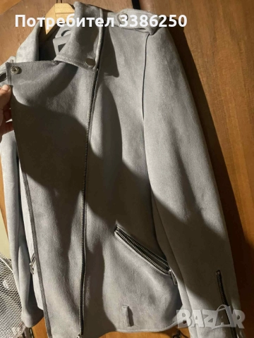Дамско кожено яке , снимка 2 - Якета - 51647558