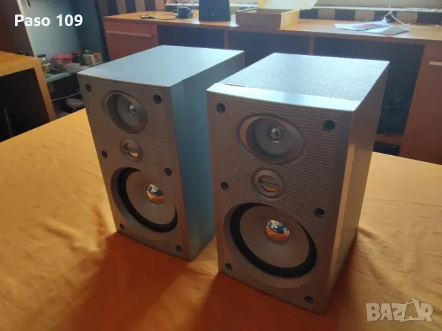 страхотни трилентови тонколони Шнайдер 2х40 оригинални , снимка 3 - Тонколони - 50223881