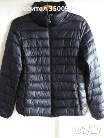 тъмно синьо дамско яке