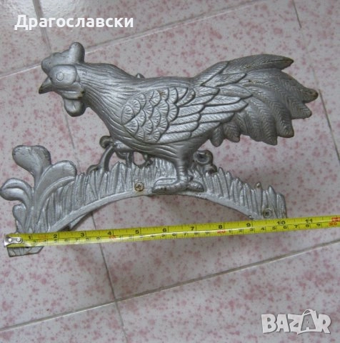 Отварачка петел метал, Нептун, орнамент, вятърна мелница, птица птици, снимка 14 - Декорация за дома - 28871629