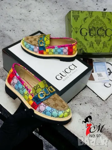 дамски обувки от естествена кожа gucci , снимка 4 - Маратонки - 49272697