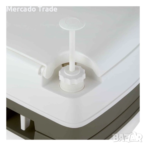 Мобилна химическа къмпинг тоалетна Mercado Trade, Пластмаса, 15л., Бял, снимка 7 - Химически тоалетни - 51552506