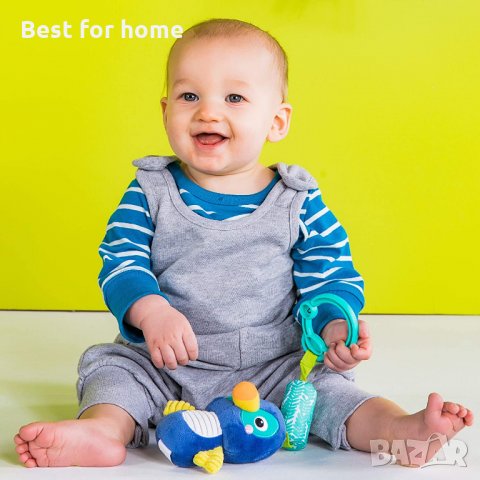 Мека играчка за новородено- тукан, снимка 3 - Плюшени играчки - 35463264