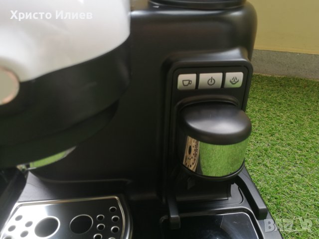Кафемашина Ariete Espresso Moderna с кафемелачка и ръкохватка еспресо кафе машина, снимка 12 - Кафемашини - 42742460