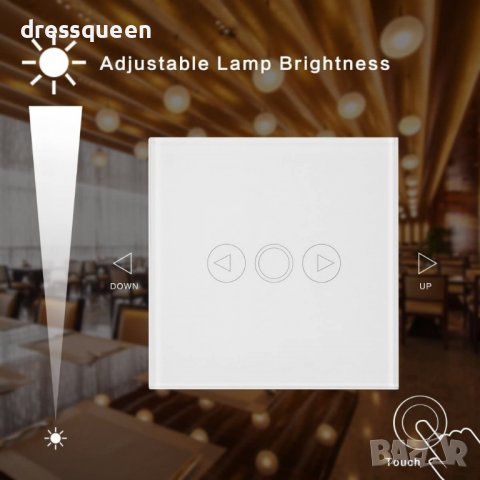 2015 Единичен, Двоен или Троен сензорен ключ за осветление, снимка 15 - Други стоки за дома - 37358414