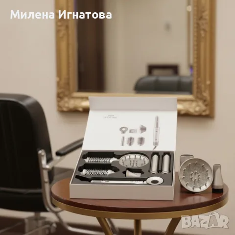 Мултифункционален сешоар и стилизатор за коса S&R Styling SD-988 – професионален резултат у дома, снимка 2 - Маши за коса - 55956588