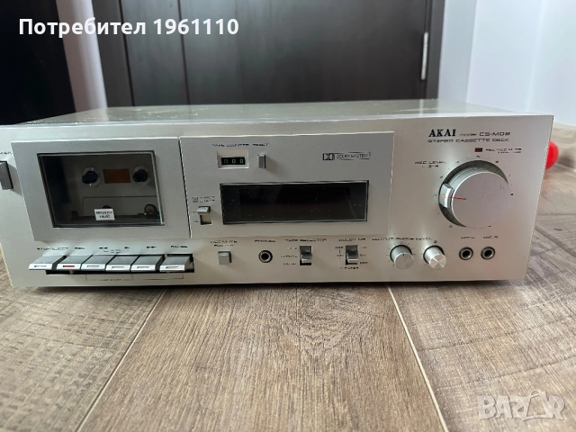 Касетен дек / akai cs-m02 deck-made in japan, снимка 2 - Декове - 52376192