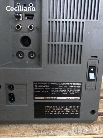 Радиокасетофон 💥HITACHI TRK 8190 E, снимка 3 - Радиокасетофони, транзистори - 53035143