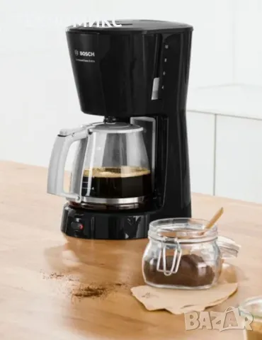 Кафемашина, Bosch TKA3A033, Coffee machine, CompactClass Extra, Black, снимка 8 - Кафемашини - 48786491