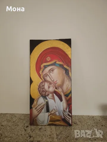 Ръчно изработена икона , снимка 2 - Икони - 56112628