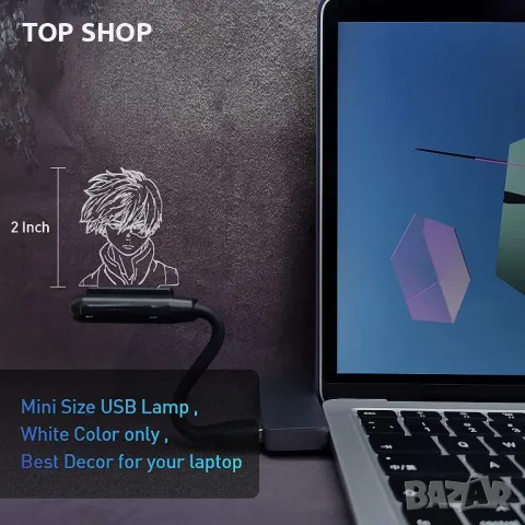 3D лампи комплект Shoto Todoroki, снимка 5 - Настолни лампи - 49156785