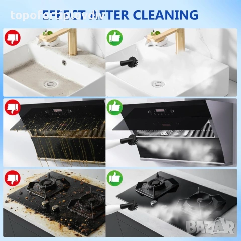 Парочистачка Strixorn Steam Cleaner for Everything 2500 W,Гаранция, снимка 5 - Парочистачки и Водоструйки - 53254216