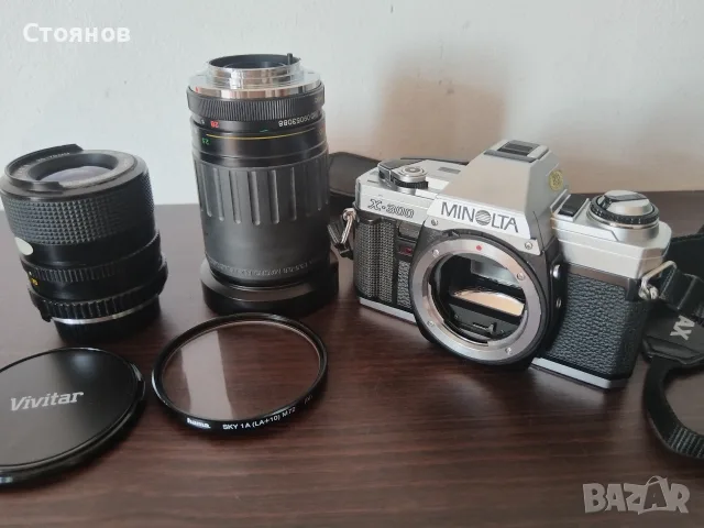 Камери MINOLTA 8000i Mir, MINOLTA AF 5000 ,MINOLTA XG 1,X-300, Konica 35V Japan , снимка 18 - Фотоапарати - 50336066