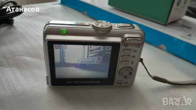 Vivitar Vivicam 6320 Silver 6.0 MP 3X Optical Zoom + AV кабел - 12€, снимка 3 - Фотоапарати - 55754101
