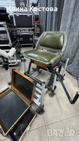 Професионален рибарски стол, снимка 5 - Такъми - 53118086