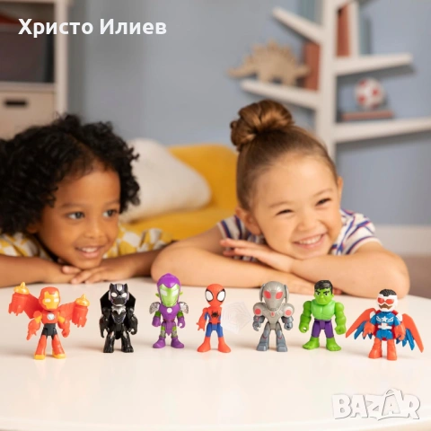 Спайди и неговите невероятни приятели Iron Man непобедимите Marvel 7 броя, снимка 7 - Фигурки - 54023244