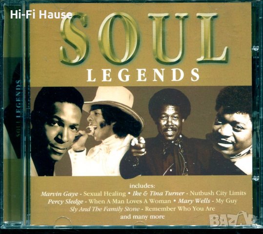 Soul Legends, снимка 1 - CD дискове - 37718013