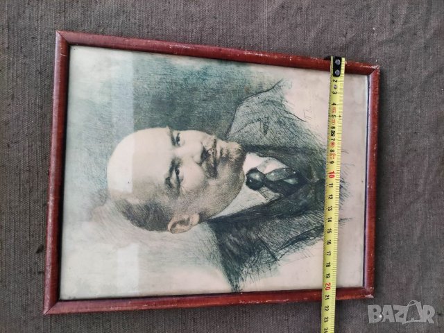 Продавам старо изобажение Ленин Пётр Васильевич Васильев, снимка 3 - Други ценни предмети - 34032232