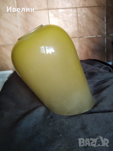 старо стъкло за лампа арт деко, снимка 4 - Настолни лампи - 29520350