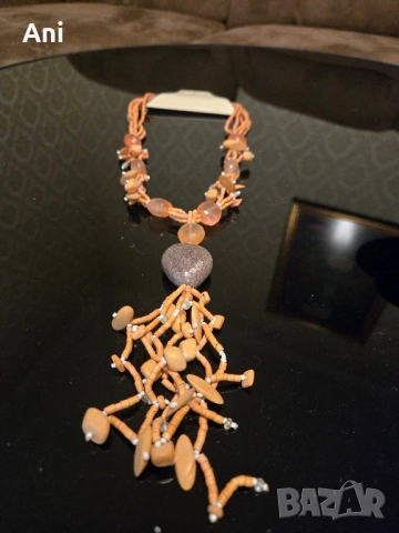 Уникално бижу РЪЧНА ИЗРАБОТКА, снимка 5 - Колиета, медальони, синджири - 52466876