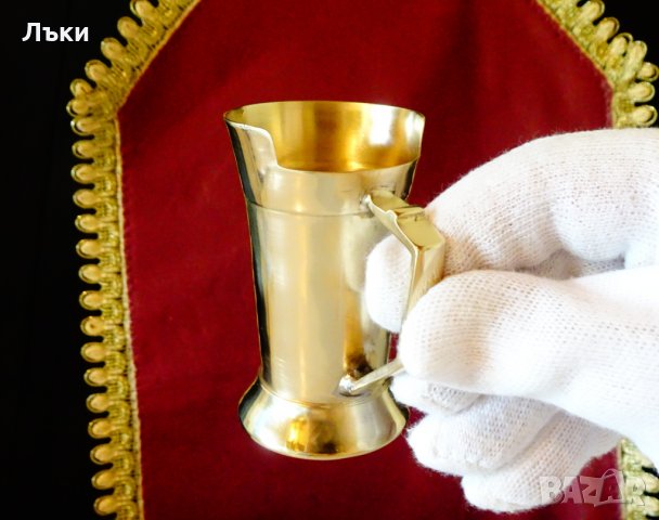 Кана,мензура от бронз. , снимка 3 - Антикварни и старинни предмети - 30331660