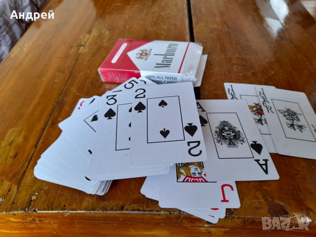 Стари карти за игра Marlboro #2, снимка 3 - Други ценни предмети - 37881445