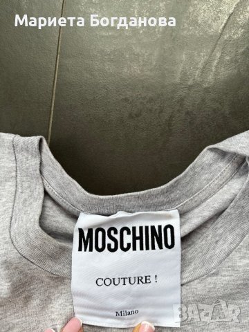 Оригинална тениска Moschino, снимка 2 - Тениски - 39562576