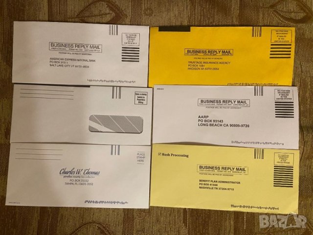 Пощенски пликове за колекция, снимка 3 - Колекции - 36381279