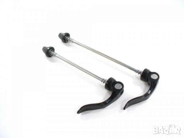 Novatec 5x100 & 5x135 автомати за бързо освобождаване, комплект, снимка 2 - Части за велосипеди - 38844915