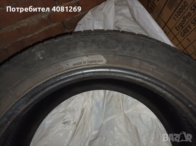 Летни гуми HANKOOK, 205/55/R16, 4 бр., втора употреба, снимка 5 - Гуми и джанти - 54127260