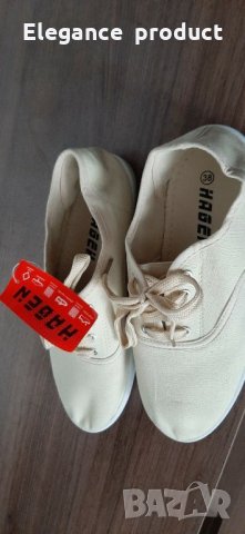 Дамски платненки Hagen 38 номер , снимка 5 - Кецове - 31563707