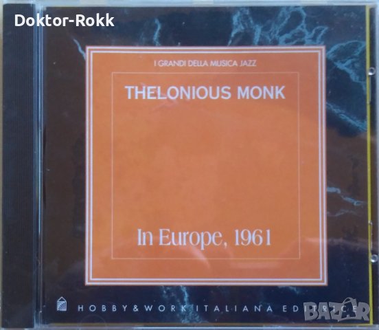 Thelonious Monk - in Europe 1961 - CD, снимка 1 - CD дискове - 38884758