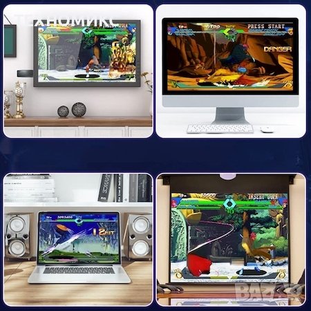 Конзола Retro Zenino с 10 000 видео игри , снимка 4 - Други игри и конзоли - 42855247